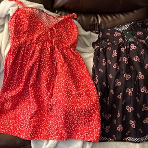 NWT wild fable set of 2 floral dresses